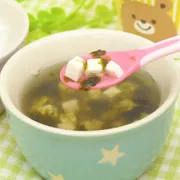 はじめての海藻　とろとろ海苔スープ（生後7～8か月頃から）