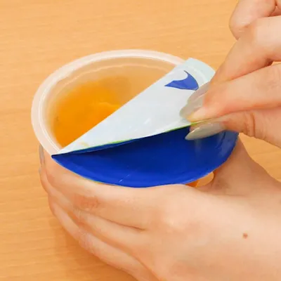 ゼリーの開け方を少し工夫して快適なおやつタイムに