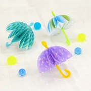 梅雨にぴったり　折り紙傘の作り方