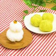 離乳食おせち風アレンジ　鏡もち風・さつま芋きんとん（生後9〜11ヶ月頃から）