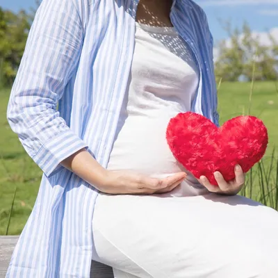 妊娠中の女性