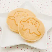 ホットケーキで ぷしゅぷしゅ描いてみた