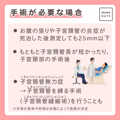 手術が必要な場合