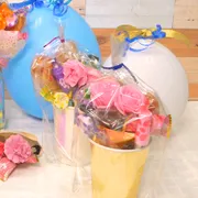 プレゼントに　お菓子ラッピング