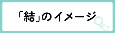 「結」の意味や由来は？名前に込められる思いや名付けの例を紹介！
