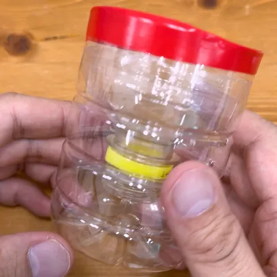 ペットボトルを使ってベトベト知らず