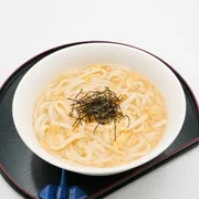 調理時間約5分！　たまごとじうどん