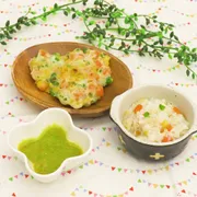 緑黄色野菜を手軽に　ミックスベジタブルで離乳食