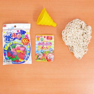 手作りスクイーズの材料