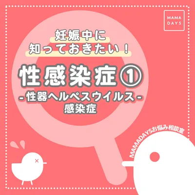 妊娠中に知っておきたい性感染症①　性器ヘルペスウイルス感染症