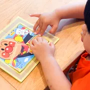 子ども喜ぶ 材料2つ手作りパズル