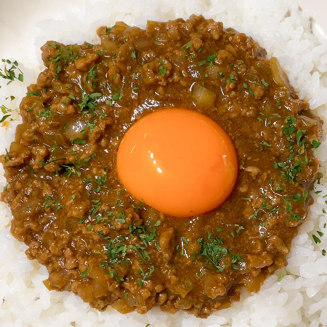 レンチン1回 ボウルひとつでキーマカレー