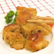 揚げ焼きだけでサクサク！　ジューシーからあげ