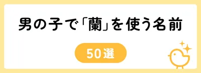 「蘭」の意味や由来は？名前に込められる思いや名付けの例を紹介！