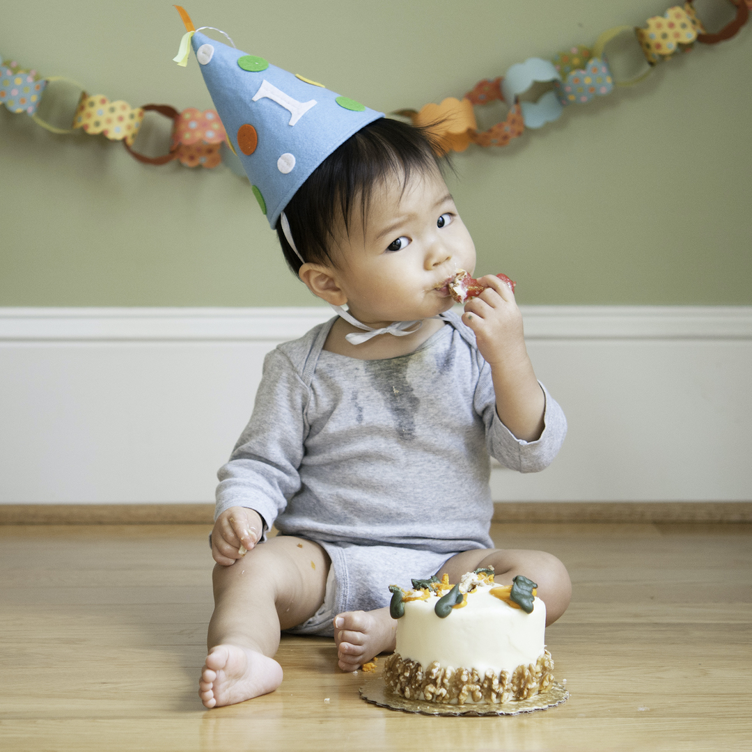 一升餅の代わりに一升大福や一升パンもあり？ 1歳の誕生日のお祝いを