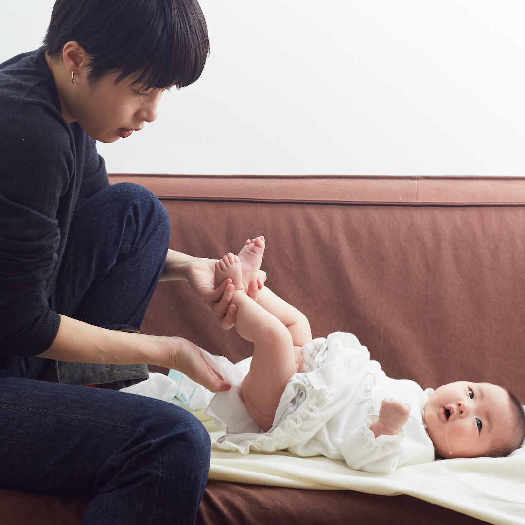 医師監修 新生児の便秘 見分け方や対処法について Mamadays ママデイズ