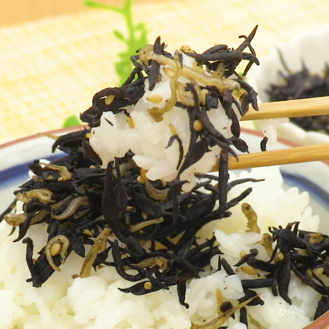 食物繊維が不足しがちなときに　ひじきとじゃこのふりかけ（妊娠期）