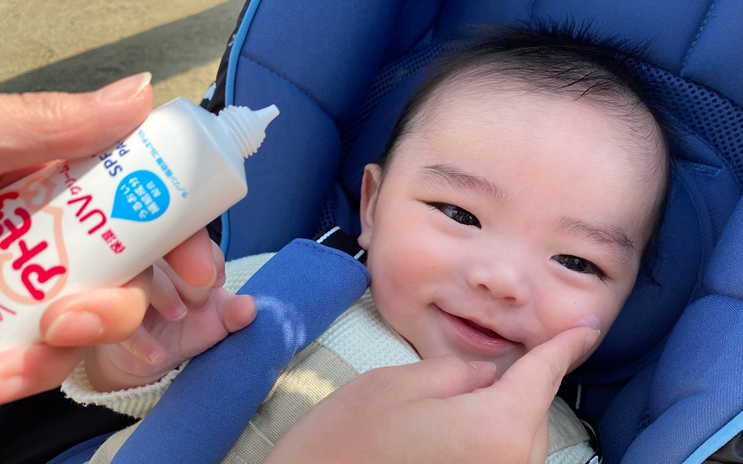 カサカサ肌の赤ちゃんに優しい日焼け止め！「アトピタ」がおすすめの