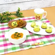 離乳食もかわいく！簡単ハロウィン盛り付け