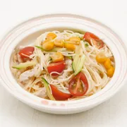 具材たっぷり 混ぜそうめん