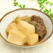 豆腐を使ったメインメニュー　かんたん肉豆腐