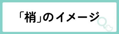 「梢」の意味や由来は？名前に込められる思いや名付けの例を紹介！