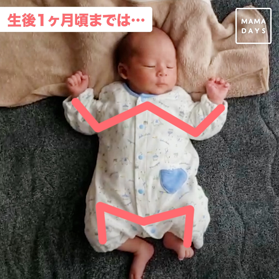生後すぐから 生後4ヶ月頃の赤ちゃんの手足の成長 Mamadays ママデイズ