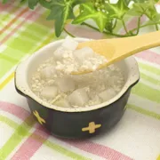 お肉のうまみをプラス　さといものそぼろあんかけ（生後9〜11か月頃から）