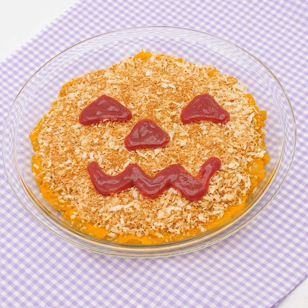 家族で楽しく食べたい！　簡単かぼちゃのスコップコロッケ