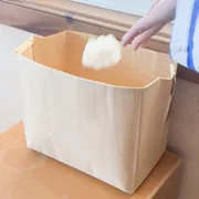 捨てるの待って！ 梱包材で作るゴミ箱